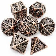Hollow Knight Dice Set Copper